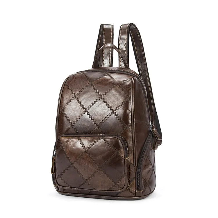 Drop Shipping Accept Sample Soft Leather Tote Casual Small 100 Leather Backpack Women Dark Brown 1037, Coffee 
Drop Shipping Accept Sample Soft Leather Tote Casual Small 100 Leather Backpack Women Dark Brown 1037, Coffee