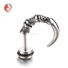 Steel casting Body Jewelry ear Piercing Claw spike for men