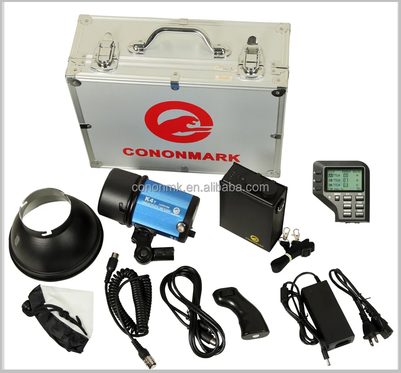 CONONMARK K4T TTL HSS studio strobe with ABC Trigger CONONMARK K4T TTL HSS studio strobe with ABC Trigger