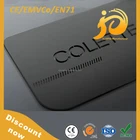 Custom Black Holographic Metal Business Cards Printed