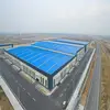 Building steel frame entrepot warehouse with low cost