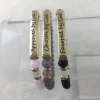 Personalized Engraved Message Crystal Bracelets
