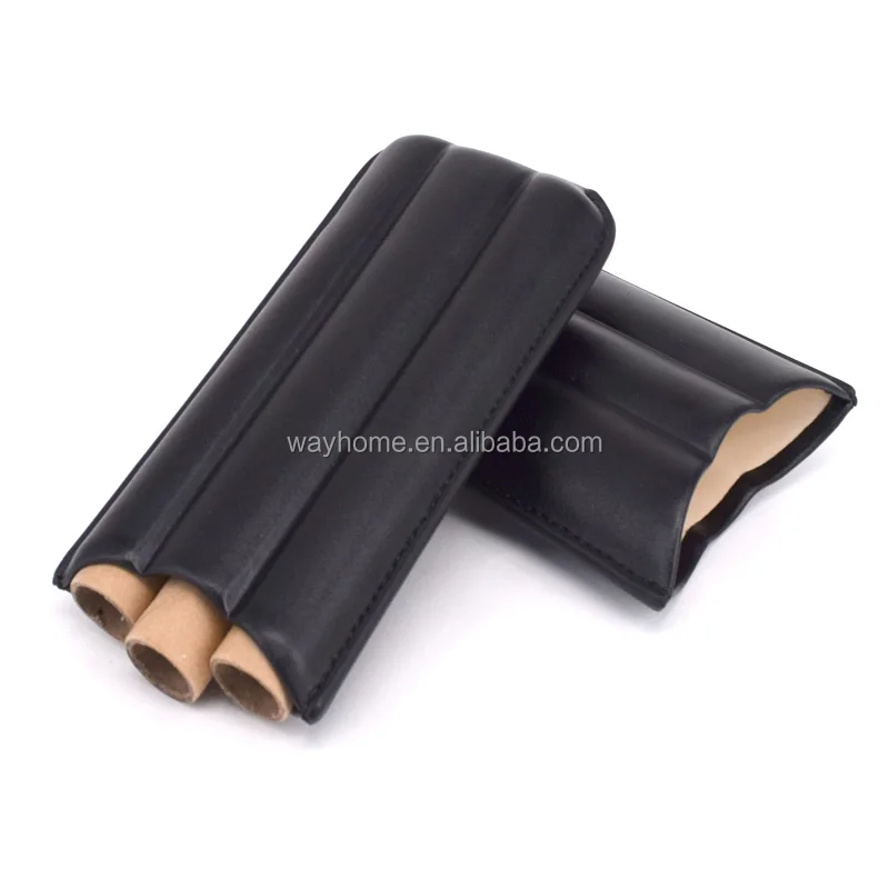 High quality Split Leather cigar for case 3 cigars holder 58 Ring Black, Yellow;blue
High quality Split Leather cigar for case 3 cigars holder 58 Ring Black, Yellow;blue
