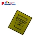 Custom packaging waterproof heat transfer paper drinking bottle printed adhesive label printing roll sticker