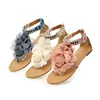 2019 women shoes summer flat sandals shoes with flowers