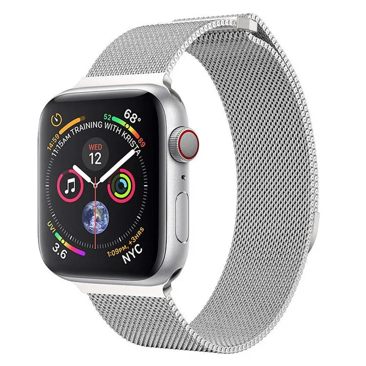 Stainless Steel Mesh Milanese Loop Replacement Straps for Apple Watch Series 4 3 2 1
Stainless Steel Mesh Milanese Loop Replacement Straps for Apple Watch Series 4 3 2 1