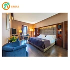 IDM-214 Luxury Modern Bed Antique Hotel Bedroom Furniture Wooden Living Room Sets Hotel Furniture