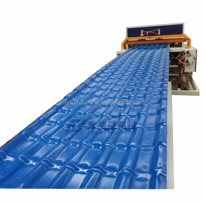 PVC tile roof extrusion line
