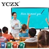 interactive flat panel multi touch display white board for classroom