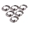 India Clicker Hypoallergenic Surbical Steel Septum Nose Ring Piercing Body Jewelry