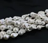 Freshwater Chinese Zhuji Yiwu Pearls Beads Cultured Necklace Loose Large Baroque Pearl