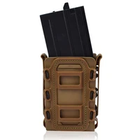 

ActionUnion Tactical 5.56/7.62 magazine pouch Single molle system bullet proof vest Hunting scorpion style magazine pouch fma