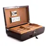 Hot Sales Wooden Cigar Humidor Box Customized Logo Cabinet Cigar Humidor