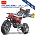 Decool 3373 mountain motorcycle 253pcs Building Bricks Toys gift for kids