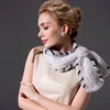 New Style Knitted Mink Fur Scarf for Young lady