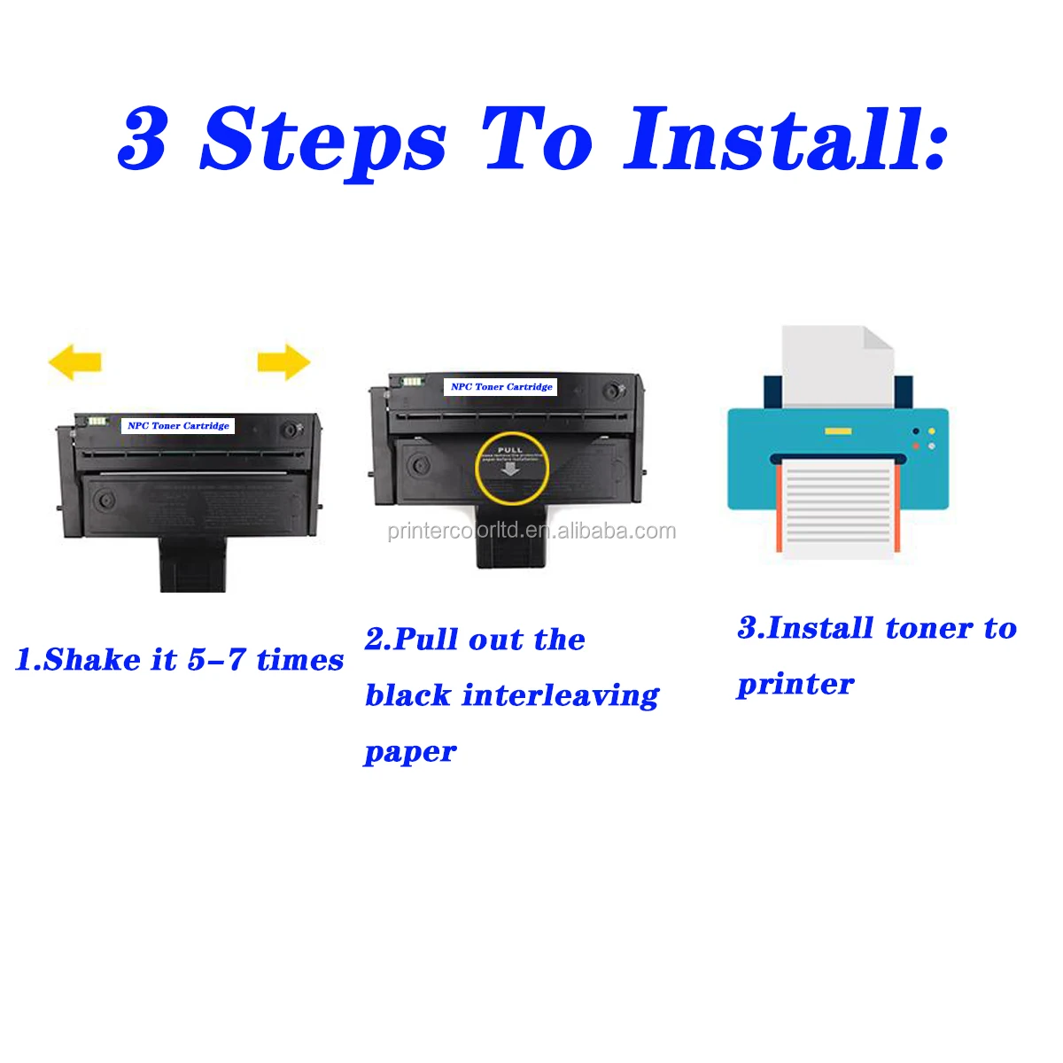 4 x Toner Chip For Ricoh Aficio SP100e SP100SFe SP100SUe SP112 SP112SU SP112SF