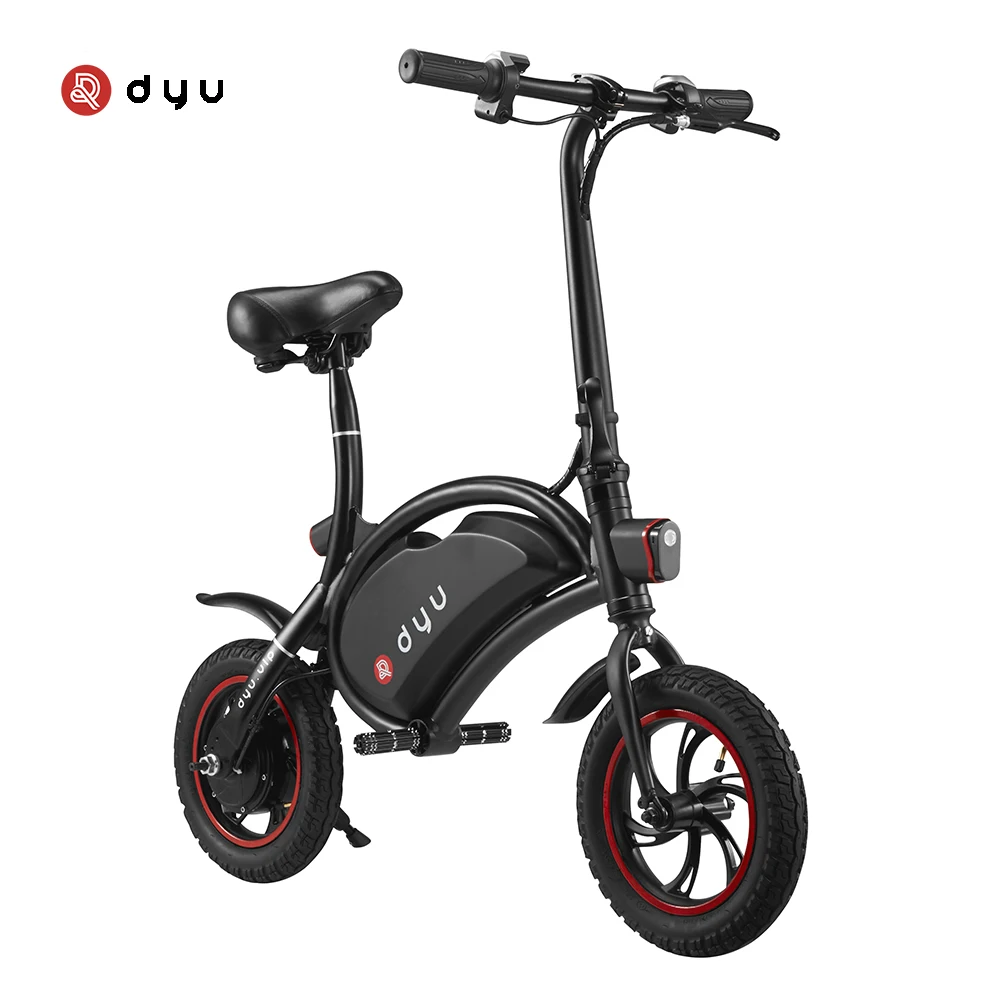 DYU D1the latest fashionable folding portable motorcycle electric Bike/Scooter15 MPH Max Speed 22-25, White black
DYU D1the latest fashionable folding portable motorcycle electric Bike/Scooter15 MPH Max Speed 22-25, White black