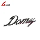 Manufacture high quality 3D raised logo make your own car emblem plastic chrome car badge emblem for car decoration