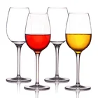 Clear Transparent Plastic Red Wine Glass / Unbreakable Stemless Plastic Wine Glasses