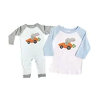 High Quality Baby Outfits Easter Kids Wear Clothing Rabbit Applique Children Clothes Stitching Long Sleeve T Shirt