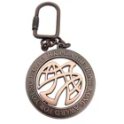 Factory Free Design Keychain Rotate Spinning Reel Feng Shui Keychain Wholesale