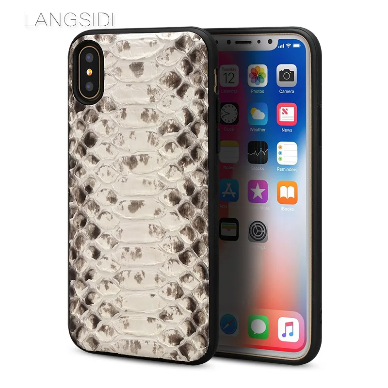 LAGNSIDI brand cell phone case natural python skin cover phone case for iPhone X cell phone cover all handmade custom
LAGNSIDI brand cell phone case natural python skin cover phone case for iPhone X cell phone cover all handmade custom