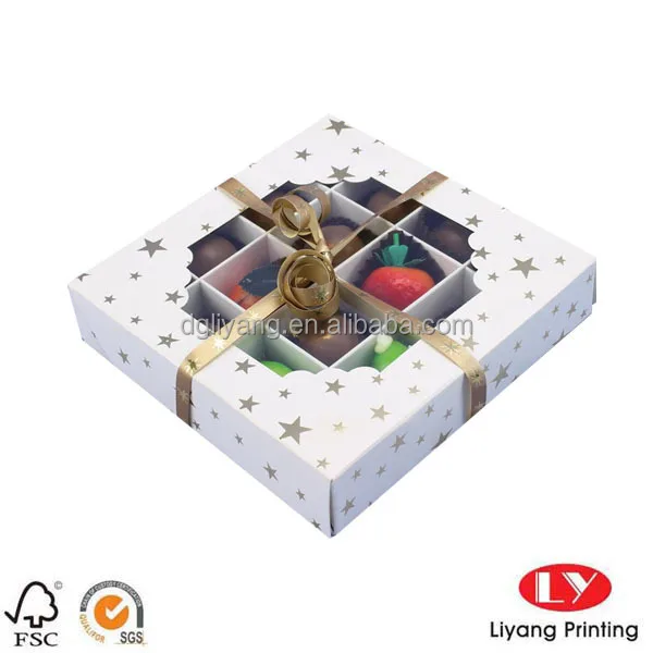 & printing  box  silver color paper material chocolate packaging