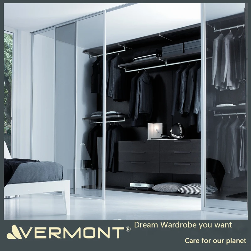 Modern Bedroom Wall Wardrobe Design Sliding Wardrobe Glass Buy