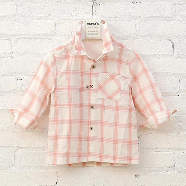 Children Clothes Wholesale Shirt Kids Blouse Designs New Style Fashion Boy's Shirt