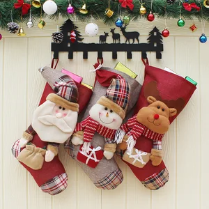 large christmas stockings santa pants gift bags