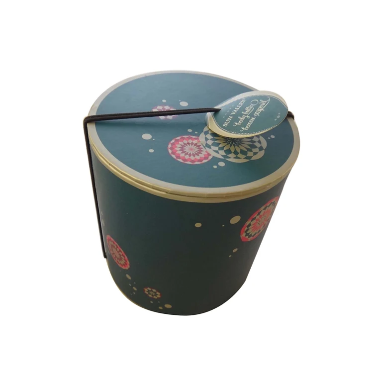 gift box custom round cardboard paper tube packaging