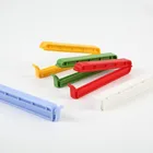 Promotional BSCI 110mm Cheap Plastic sealing Bag Clips, kitchen sealing clips/