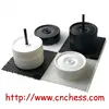 GK-10 Giant Garden Outdoor Checkers/Draughts/Backgammon Pieces With 10&quot; in diameter and sit 3.5&quot; tall