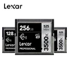Factory supply lexar memory card high speed cfast2.0 3500x cf card 64gb 128gb 256gb 512gb up to 525MB/S flash SD card For Camera