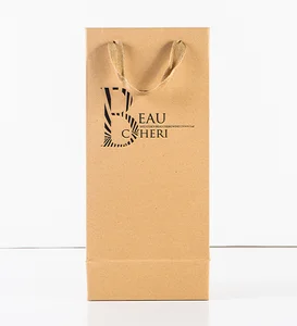 durable design wine bottle gift bag with the style for you paper