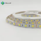 3 ボルト 5730 フロアホワイト 1000 ルーメン柔軟な uv dmx rgb バッテリー柔軟な 4 ボルトホワイトモーションセンサー複列 led ストリップライト