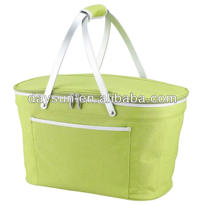 Collapsible Insulated Picnic basket tote 
Collapsible Insulated Picnic basket tote