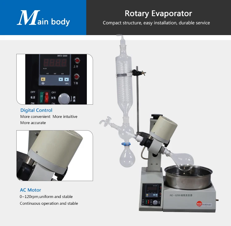 Chemical Thin Film Distillation Rotary Evaporator Equipment