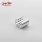 High Conductivity Annealed C Shape Copper Pipe Clamps, Tin Plated C Electric Copper Wire Clamp