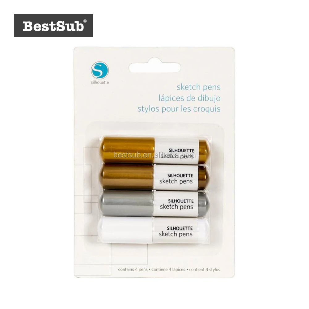 sketch pen metallics for silhouette silh-pen-mtl