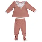Spring baby girls clothing set kids outfits wholesale Long sleeves girls clothes