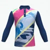 China clothing factory OEM 100% Polyester Men's polo shirts Custom Sport Long Sleeve Polo Shirt