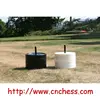 GK-4 Giant Garden Outdoor Checkers/Draughts/Backgammon Pieces With 4" in diameter and sit 1 1/2" tall