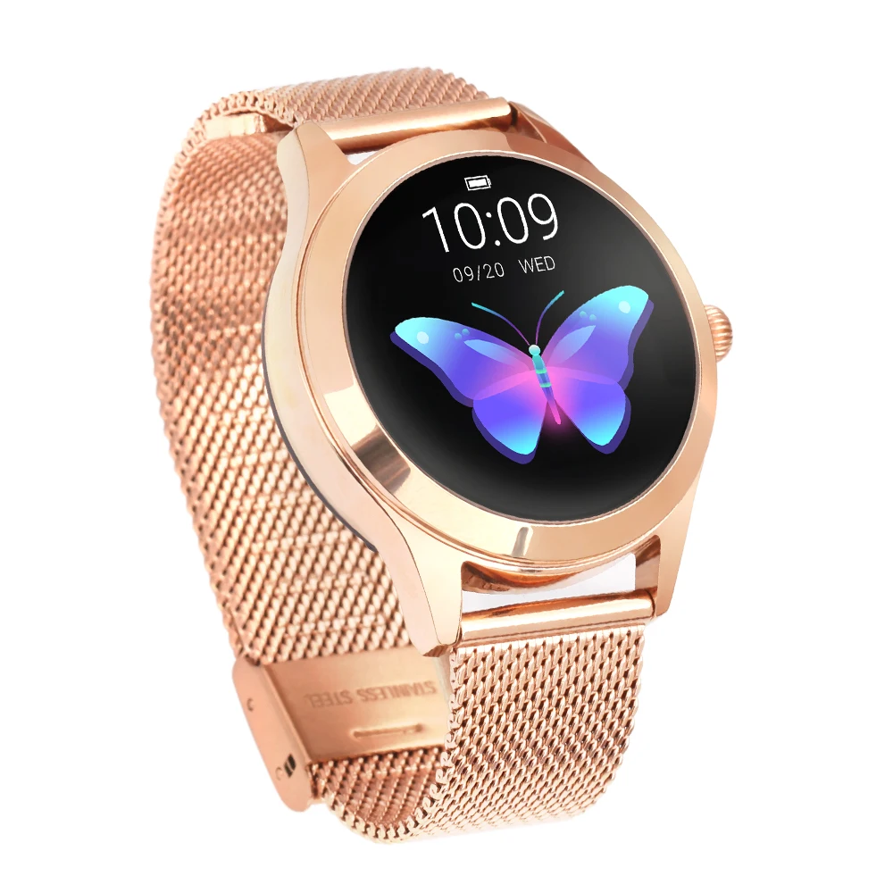 Waterproof Sport Women Smart Watch Stainless Steel KW10 Smart Watch Bracelet For Women Fitness Bracelet Wristwatch Heart Rate
Waterproof Sport Women Smart Watch Stainless Steel KW10 Smart Watch Bracelet For Women Fitness Bracelet Wristwatch Heart Rate