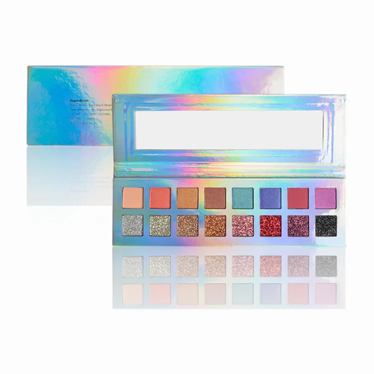 Creat your own 16 colors eyeshadow palette with matte eyeshadow glitter eyeshadow, Muliti-color
Creat your own 16 colors eyeshadow palette with matte eyeshadow glitter eyeshadow, Muliti-color