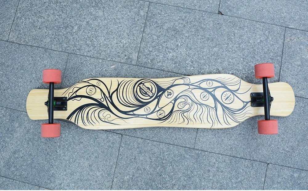 KOSTON classic dancing style completed longboard, 46inch longboard