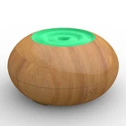 Grain Wood Professional Desktop 7 color LED Ligth Ultrasonic Air Purifier China Mini Ultrasonic Aroma Diffuser