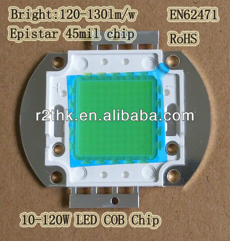 Chinese High Power Epistar 45mil 110W COB Led Chip Manufacturers