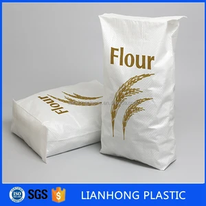 high quality pp woven wheat flour bag 50kg