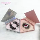 private label mink eyelashes 3d mink lashes, custom diamond packaging
